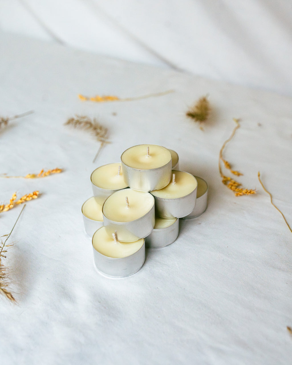 Hawaiian Plumeria Tealight Candles